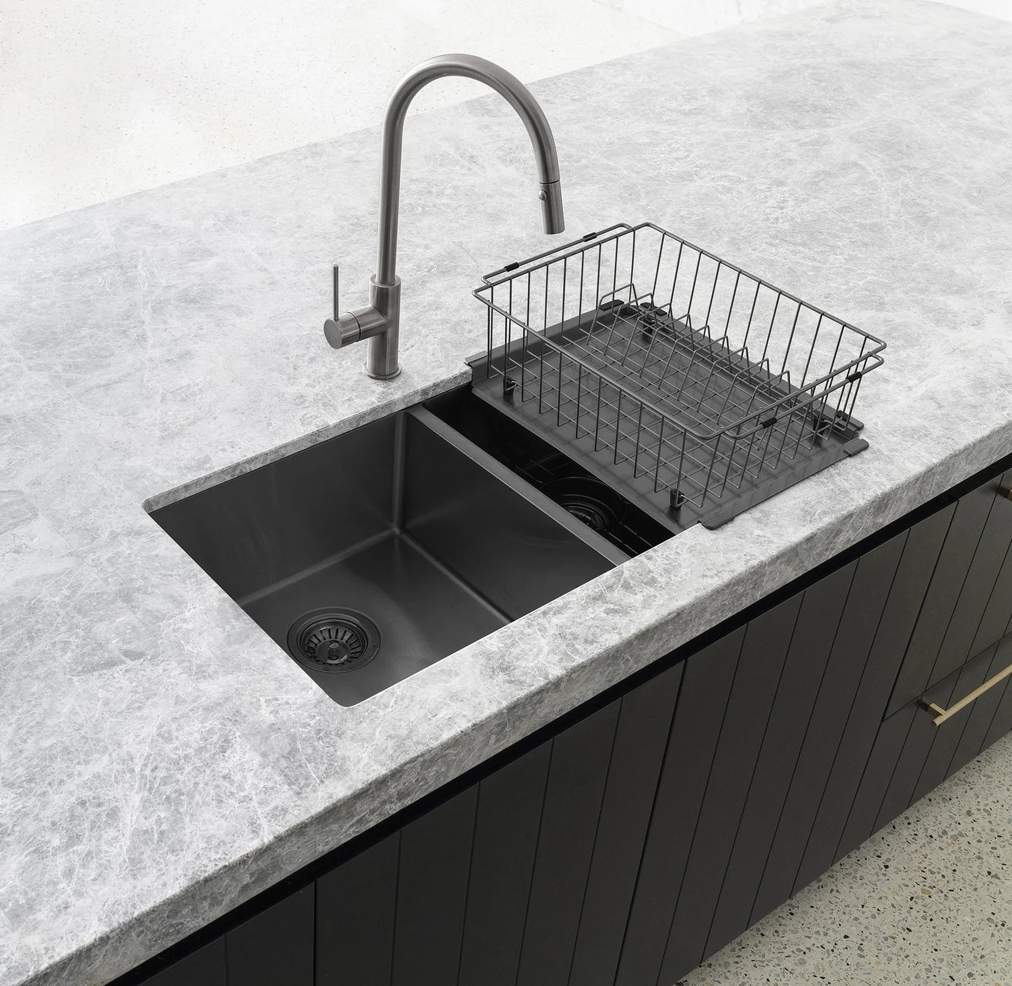 Meir Lavello Kitchen Sink Dish Rack - 3 Colour Finishes