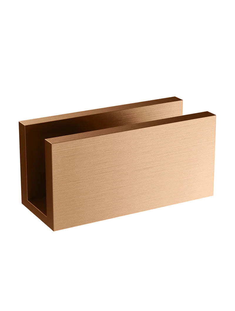 Meir Glass Fixing U Bracket - Various Colour Finishes
