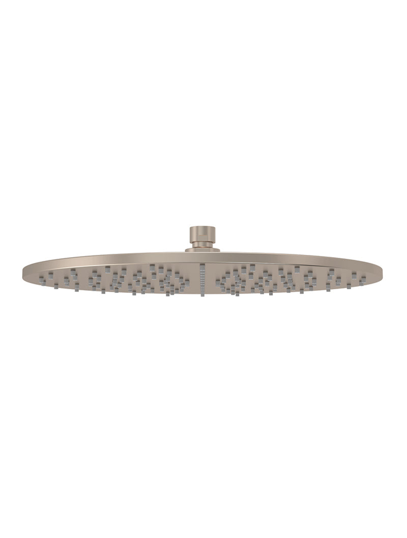 Meir Round Shower Rose 300mm - Various Colour Finishes