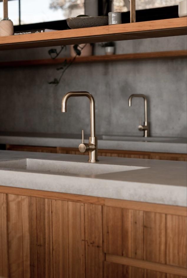 Meir Round Kitchen Mixer Tap - Various Colour Finishes