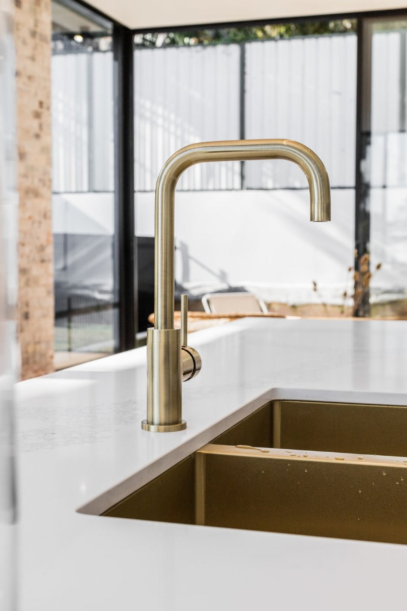 Meir Round Kitchen Mixer Tap - Various Colour Finishes
