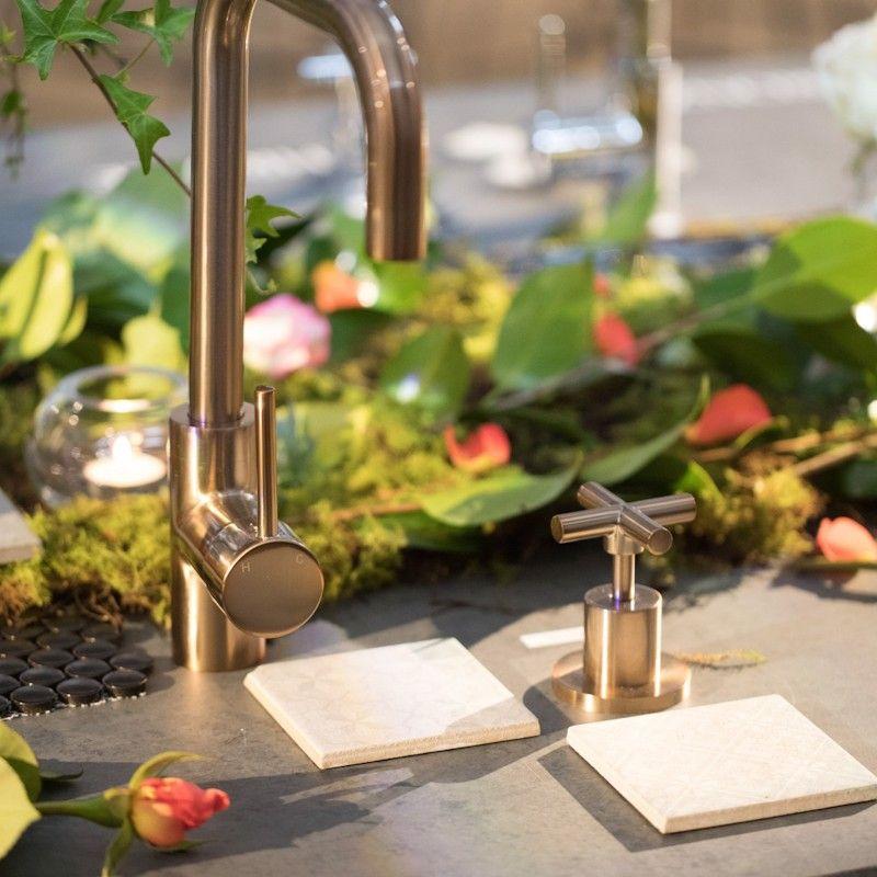 Meir Round Kitchen Mixer Tap - Various Colour Finishes