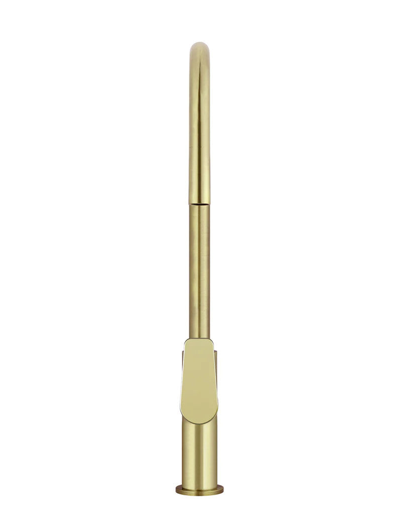 Meir Piccola Paddle Handle Pull-Out Kitchen Mixer Tap in Various Finishes