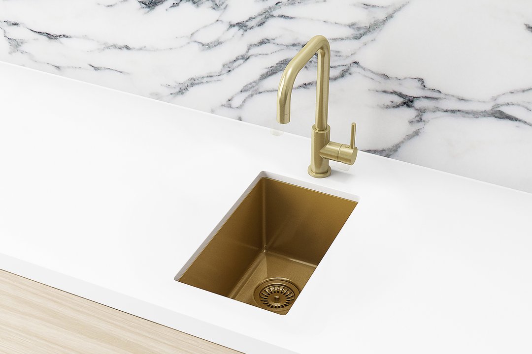 Meir Lavello Bar Sink Single Bowl 382 x 272mm - 3 Colour Finishes