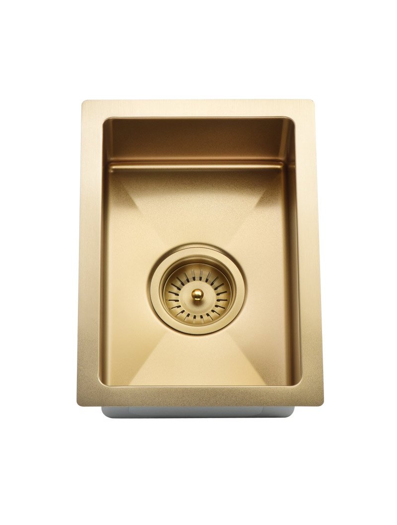 Meir Lavello Bar Sink Single Bowl 382 x 272mm - 3 Colour Finishes