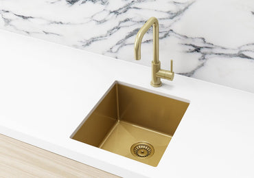 Meir Lavello Kitchen Sink - Single Bowl 450 x 450mm - 3 Colour Finishes