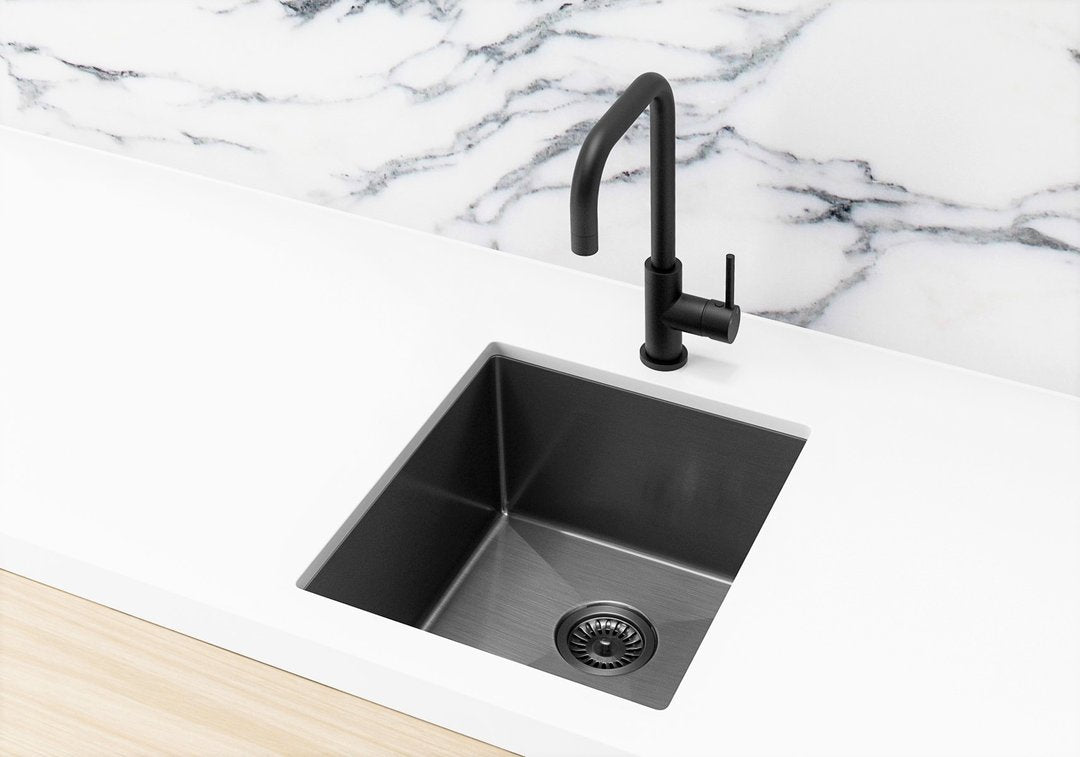 Meir Lavello Kitchen Sink - Single Bowl 450 x 450mm - 3 Colour Finishes
