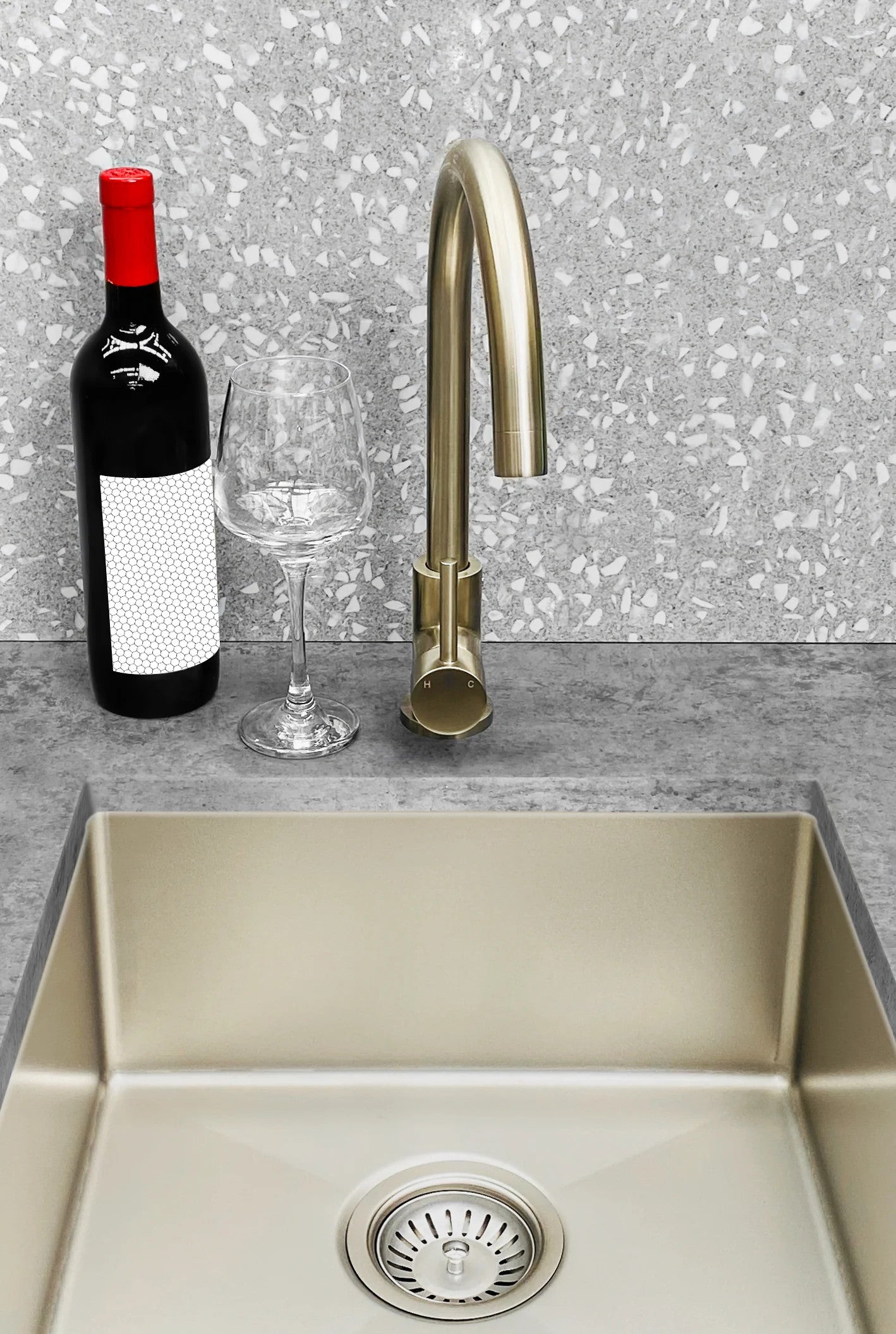 Meir Lavello Kitchen Sink - Single Bowl 450 x 450mm - 3 Colour Finishes