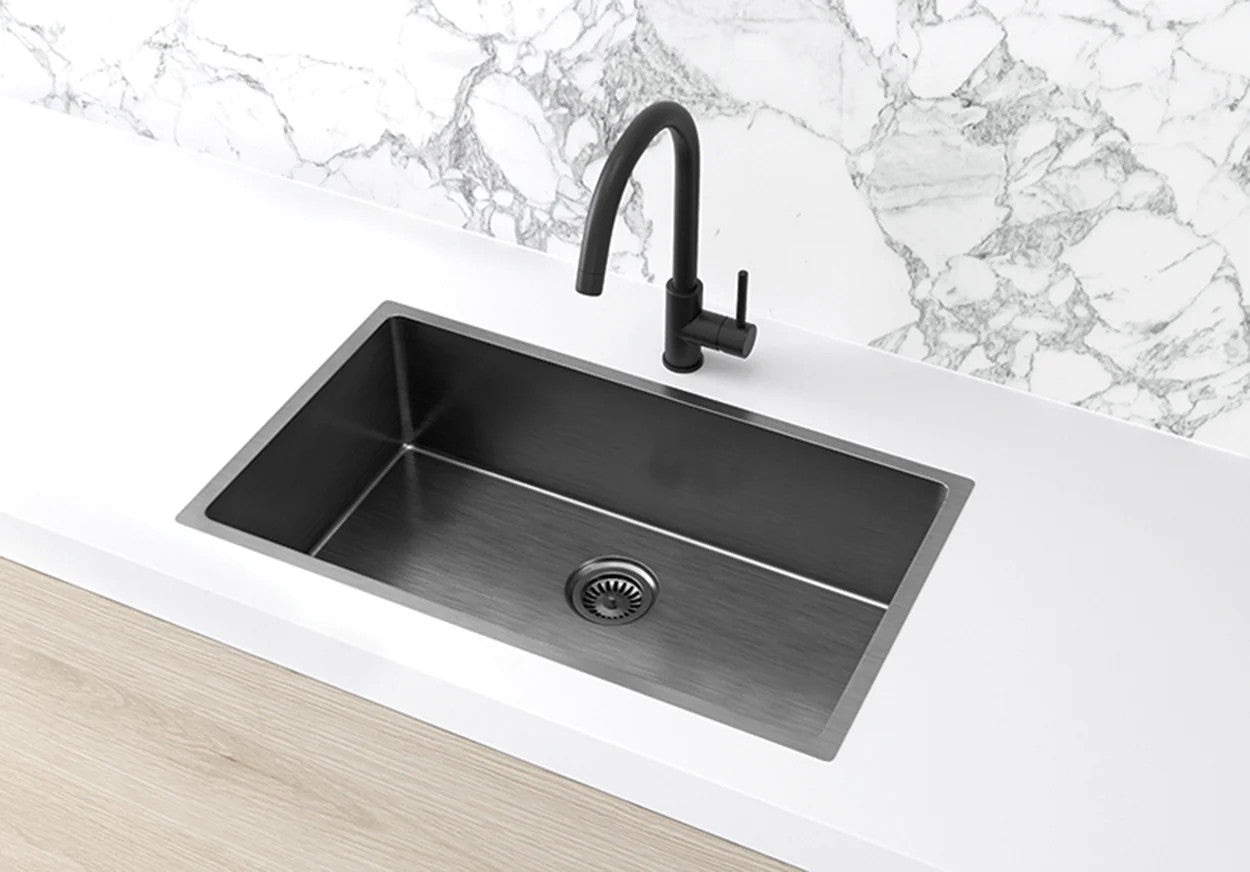 Meir Lavello Kitchen Sink Single Bowl - 440 x 760mm - 3 Colour Finishes