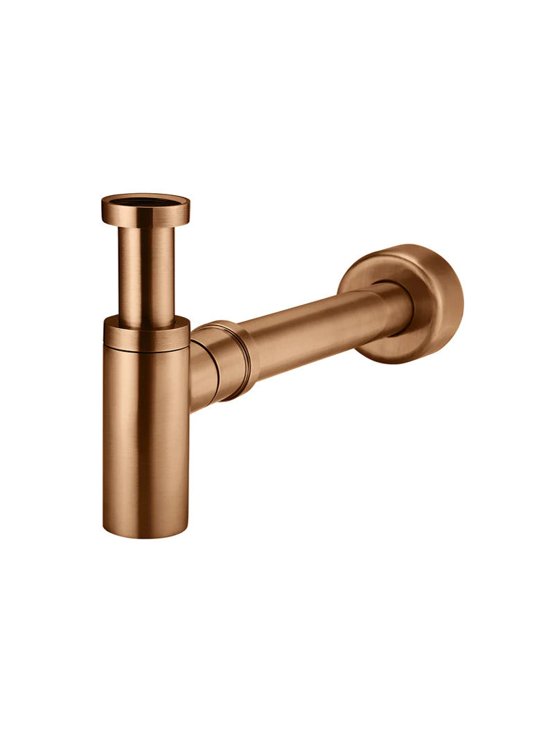 Meir Round bottle trap for 32mm basin waste and 32mm waste pipe with 40mm adapter - Various Colour Finishes