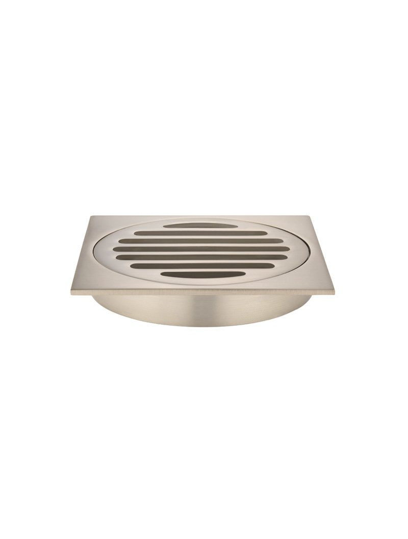 Meir Square Floor Grate Shower Drain 100mm Outlet - Various Colour Finishes