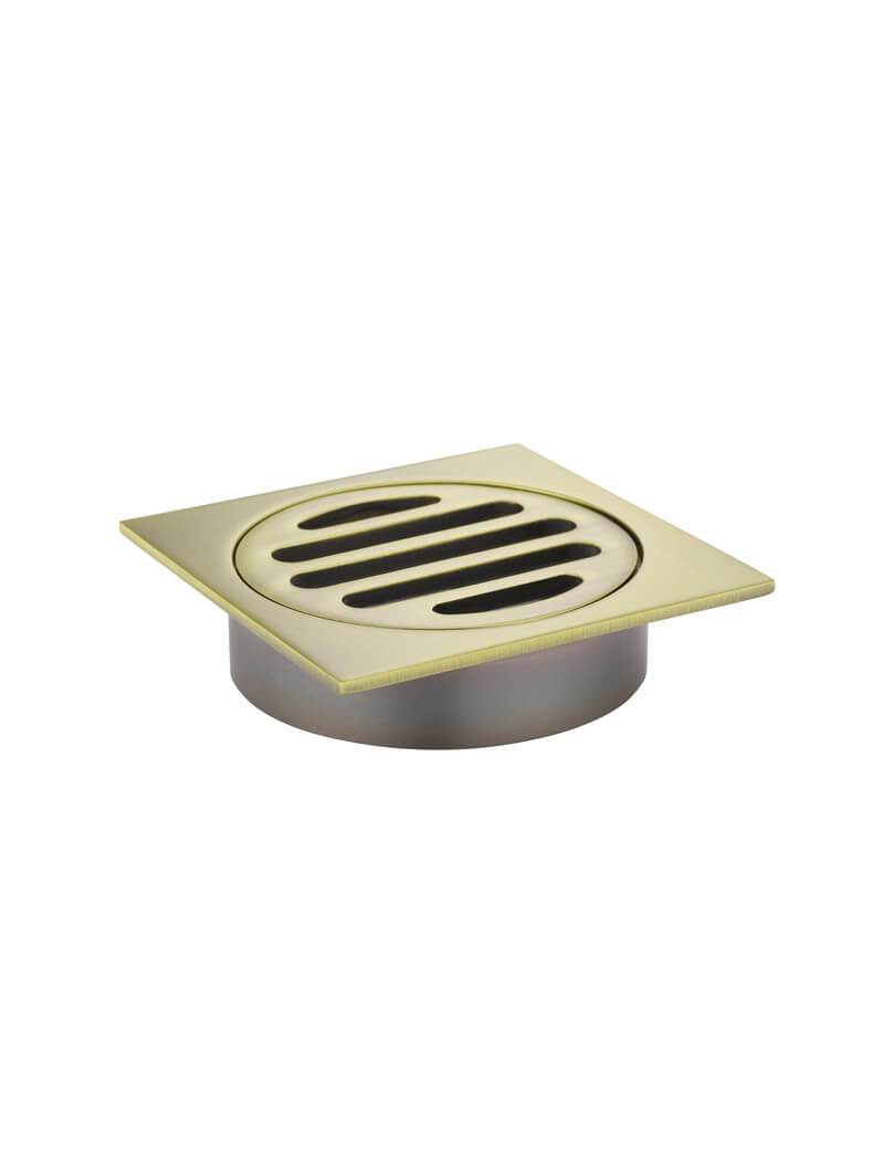 Meir Square Floor Grate Shower Drain 80mm Outlet - Various Colour Finishes