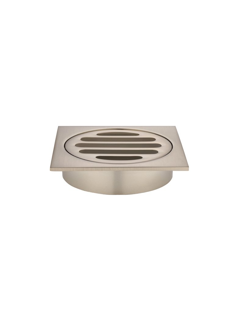 Meir Square Floor Grate Shower Drain 80mm Outlet - Various Colour Finishes