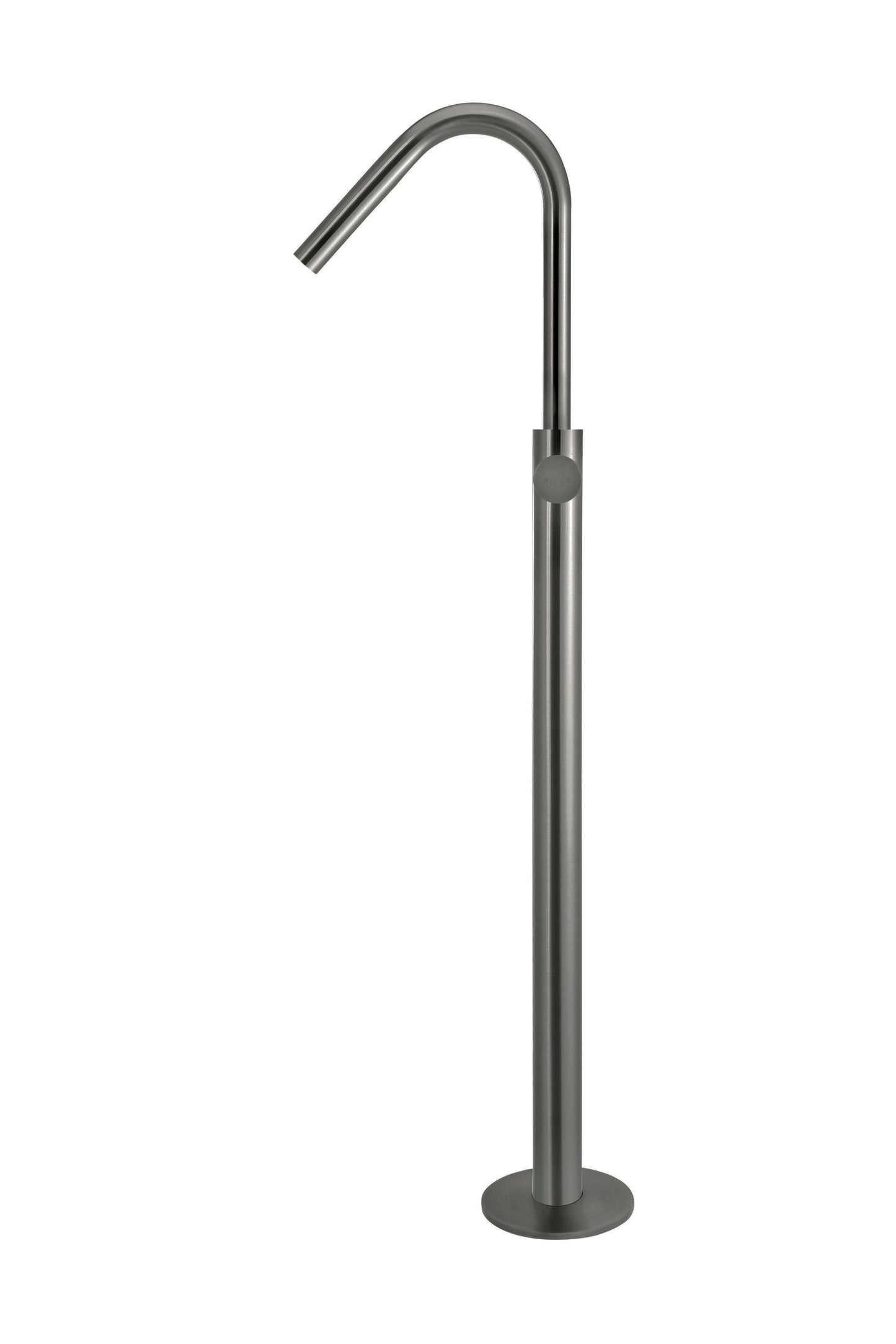 Meir Round Freestanding Bath Spout and Hand Shower Pinless Handle - Various Colour Finishes