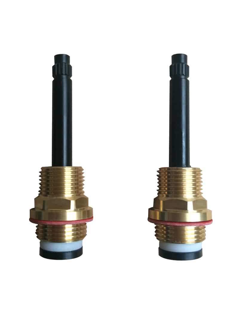 Meir Brass Jumper Valves Spindles Set