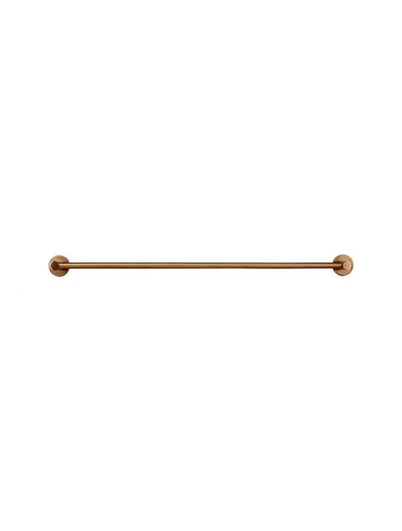 Meir Round Double Towel Rail 600mm in Round or Square Bar - Various Colour Finishes