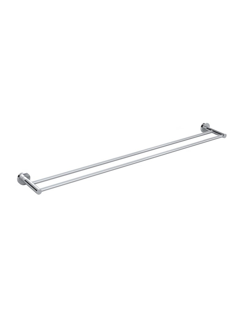 Meir Round Double Towel Rail 900mm - Various Colour Finishes