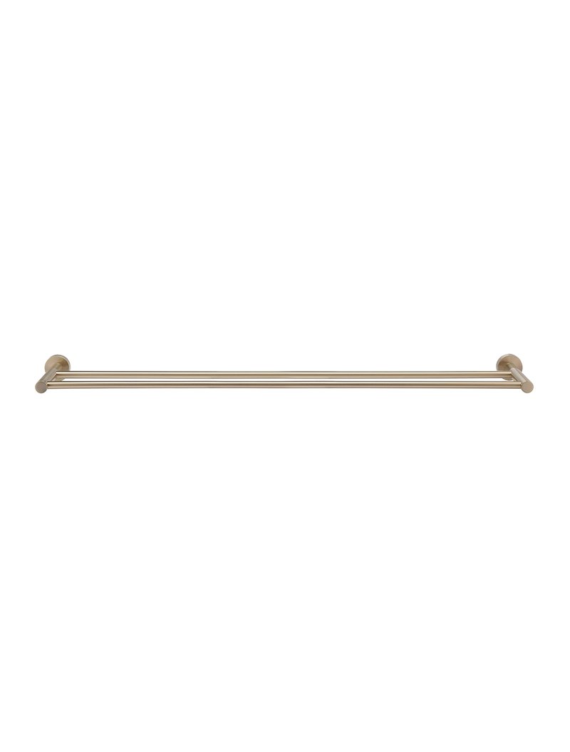 Meir Round Double Towel Rail 900mm - Various Colour Finishes