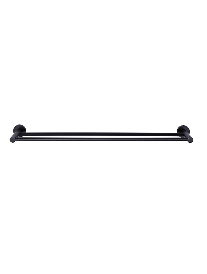 Meir Round Double Towel Rail 900mm - Various Colour Finishes