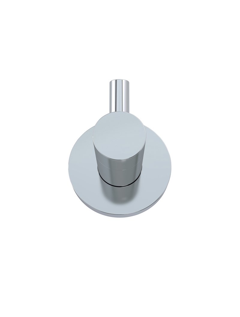 Meir Round Robe Hook - Various Colour Finishes