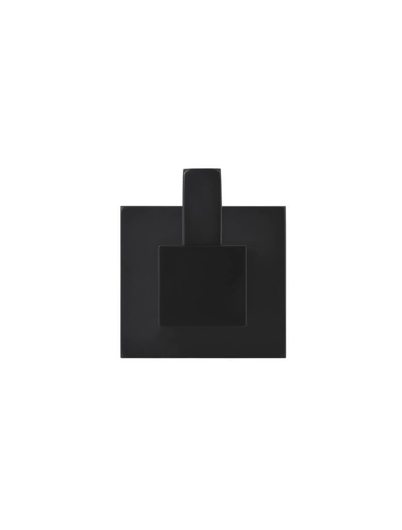 Meir Matte Black Square Robe Hook