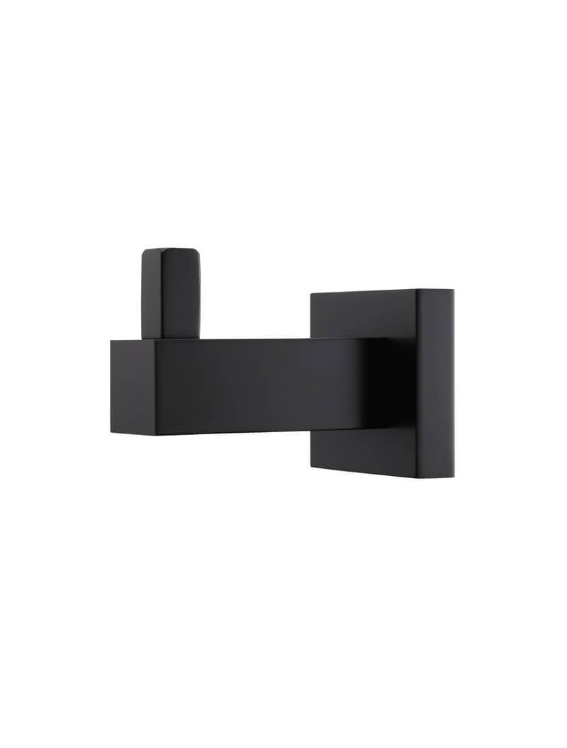 Meir Matte Black Square Robe Hook