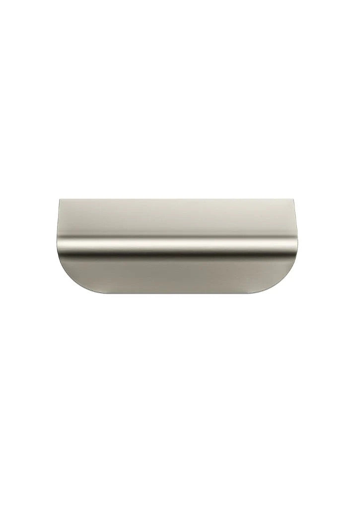 MEIR Oppen Edge-Pull 75mm Cabinet Handle (Brushed) - Various Colour Finishes