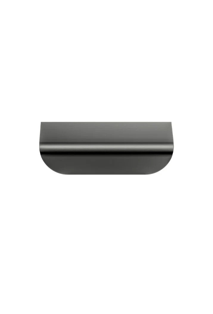 MEIR Oppen Edge-Pull 75mm Cabinet Handle (Brushed) - Various Colour Finishes
