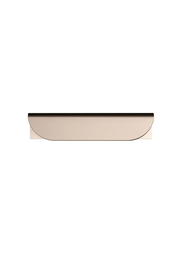 MEIR Oppen Edge-Pull 75mm Cabinet Handle (Brushed) - Various Colour Finishes
