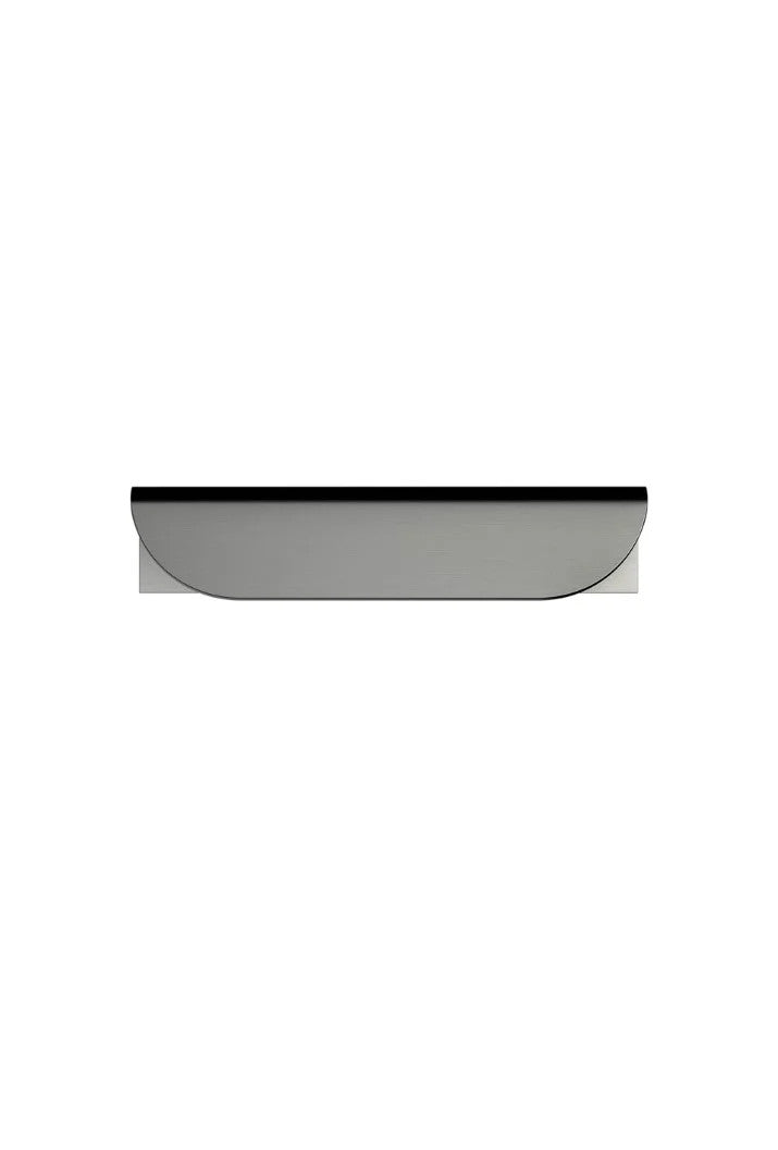 MEIR Oppen Edge-Pull 75mm Cabinet Handle (Brushed) - Various Colour Finishes