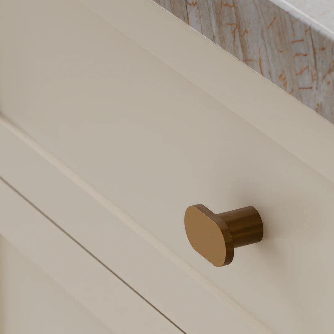 MEIR Oppen Brushed Flat T-Pull Cabinet Handle - Various Colour Finishes