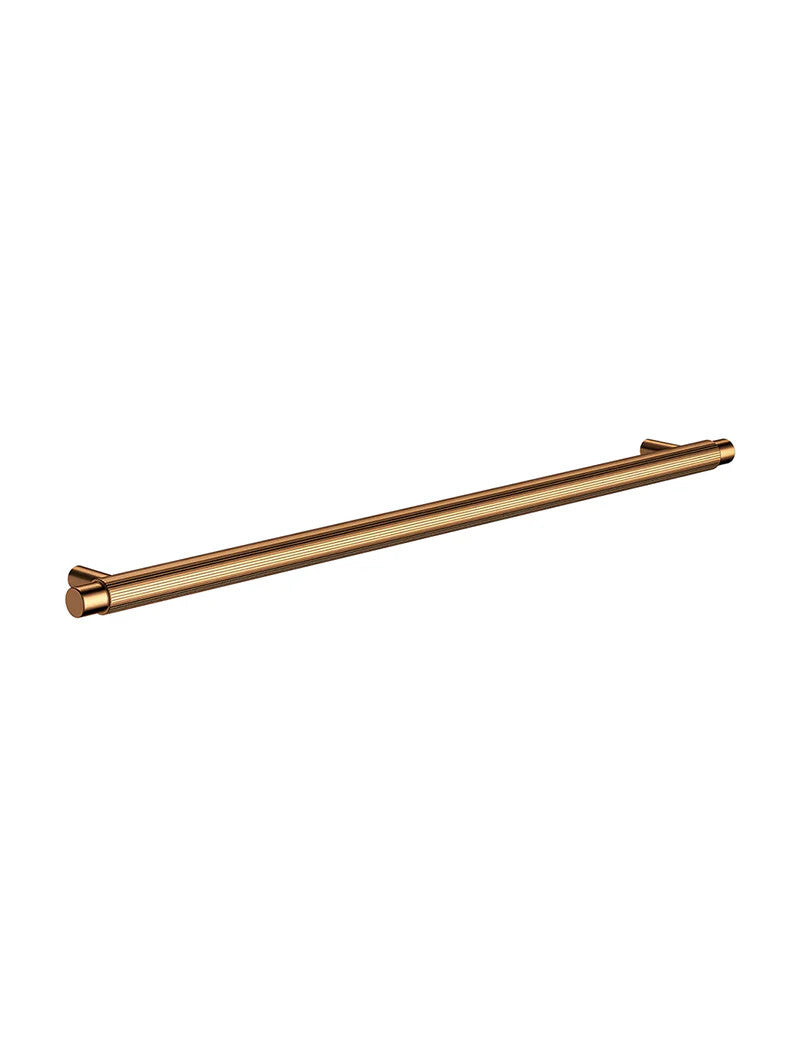 MEIR Oppen Round Pull 328mm Cabinet Handle (Linear Knurled) - Various Colour Finishes