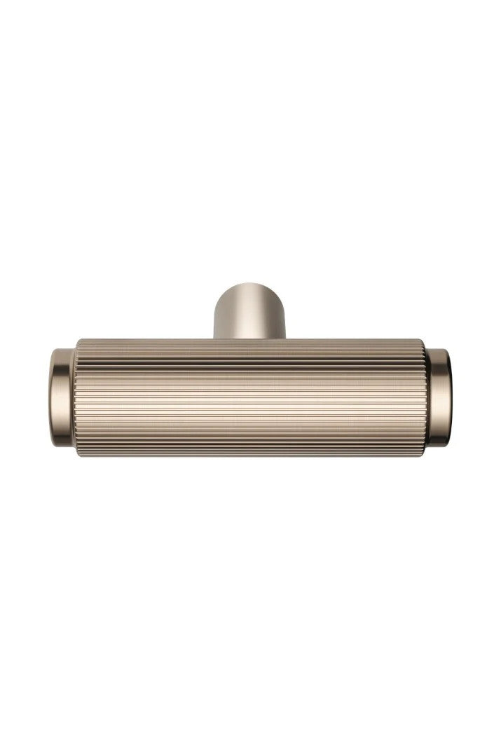 MEIR Oppen T-Pull Cabinet Handle (Linear Knurled) - Various Colour Finishes