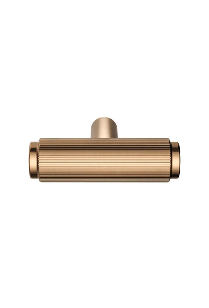 MEIR Oppen T-Pull Cabinet Handle (Linear Knurled) - Various Colour Finishes