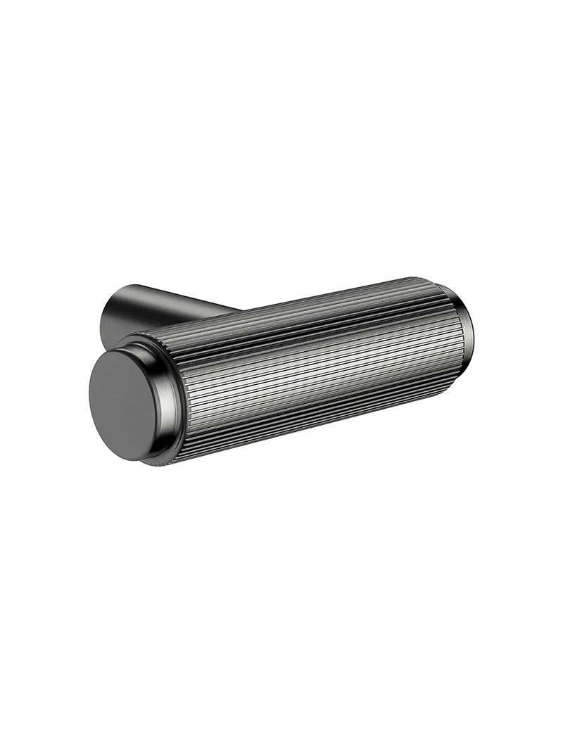 MEIR Oppen T-Pull Cabinet Handle (Linear Knurled) - Various Colour Finishes