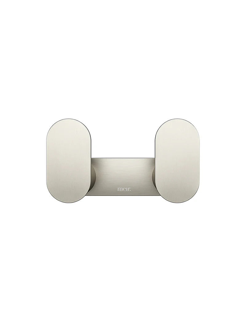 MEIR Curvae Double Robe Hook - Various Colour Finishes