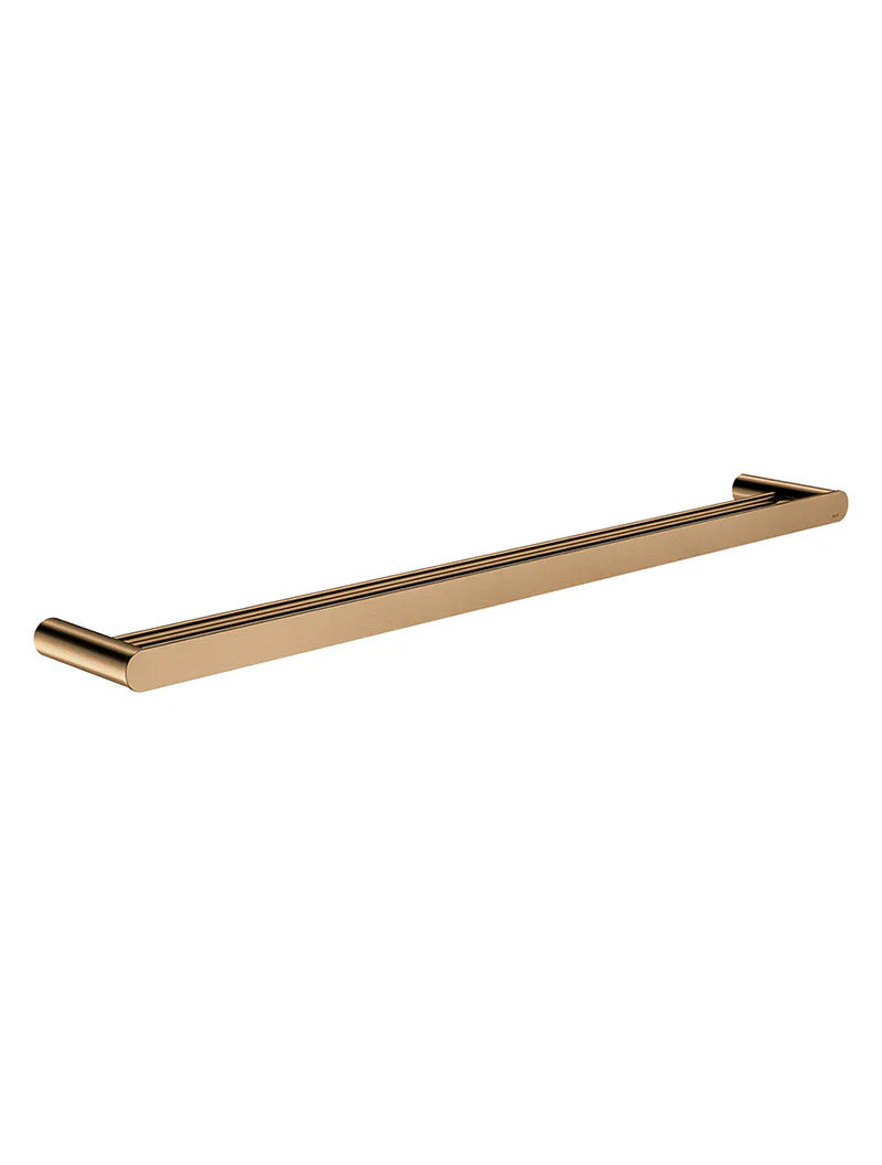 Meir Curvae Double Towel Rail 800mm - Various Colour Finishes