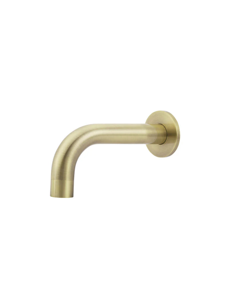 Meir Universal Round Curved Spout 130mm - Various Colour Finishes