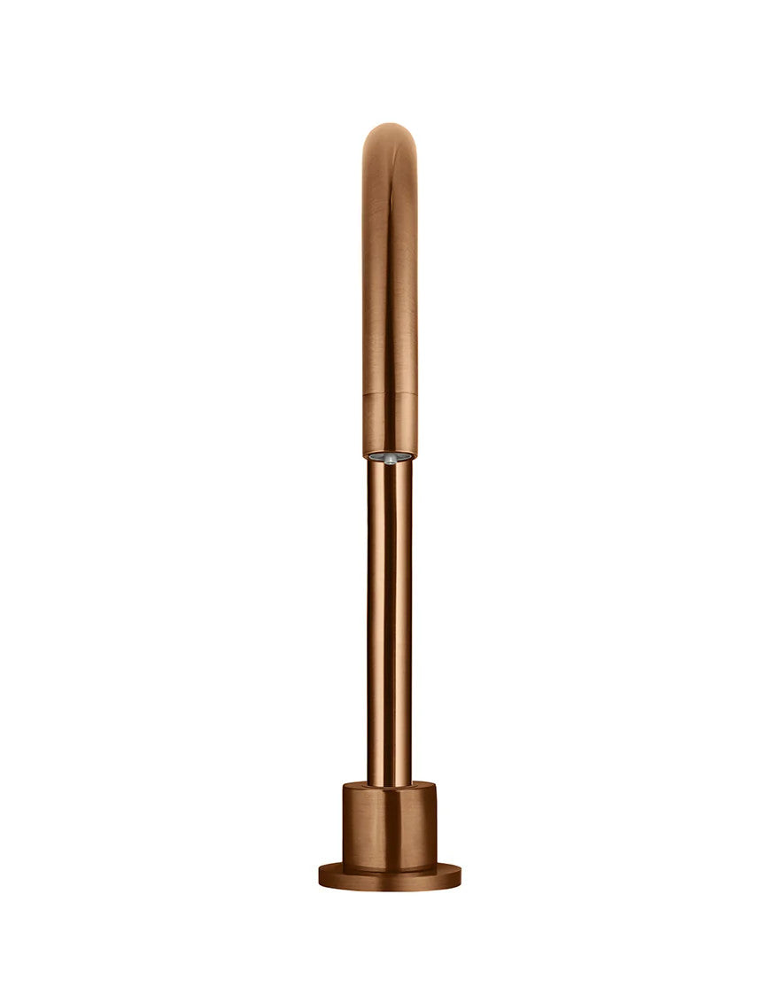 Meir Round High-Rise Swivel Hob Spout - Various Colour Finishes