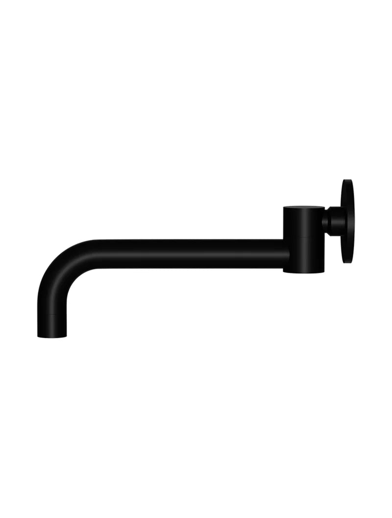 Meir Round Swivel Wall Spout - Various Colour Finishes
