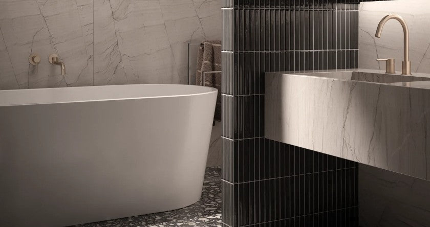 Meir Round Swivel Wall Spout - Various Colour Finishes