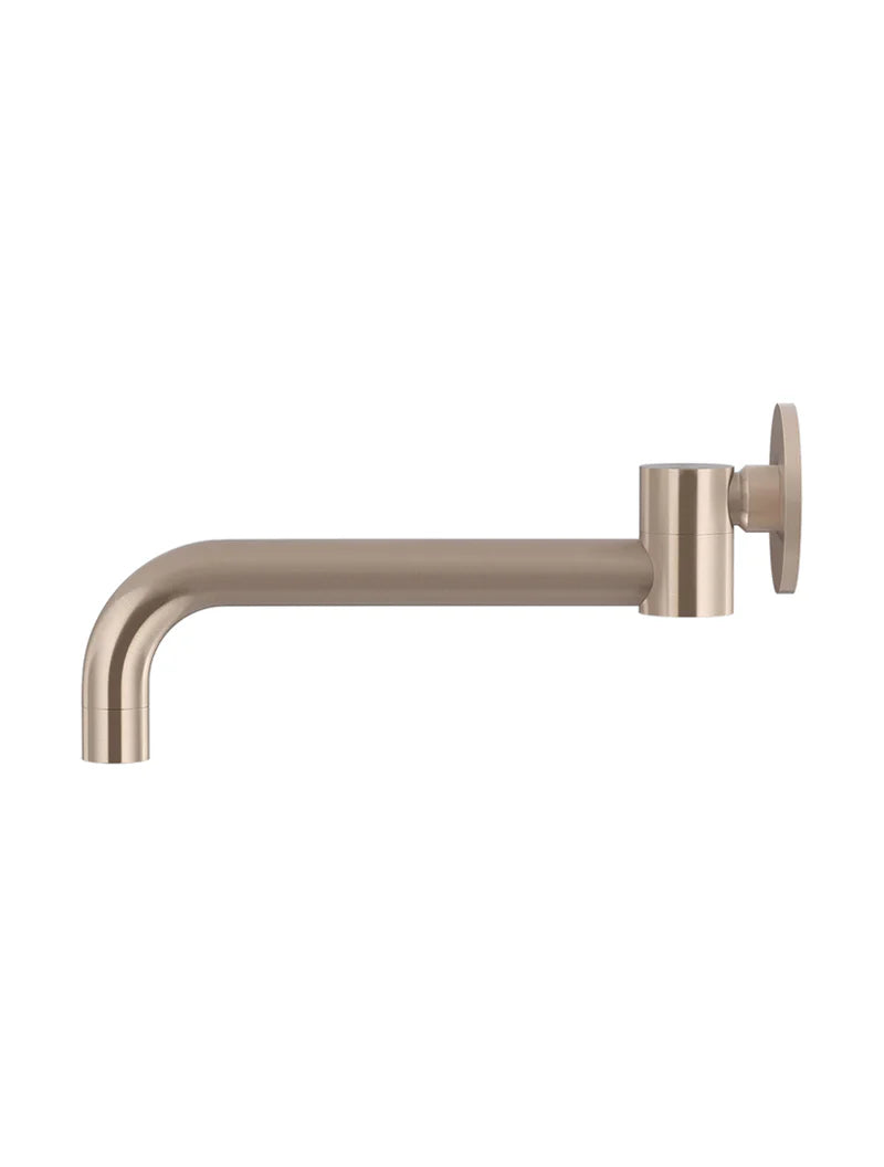 Meir Round Swivel Wall Spout - Various Colour Finishes
