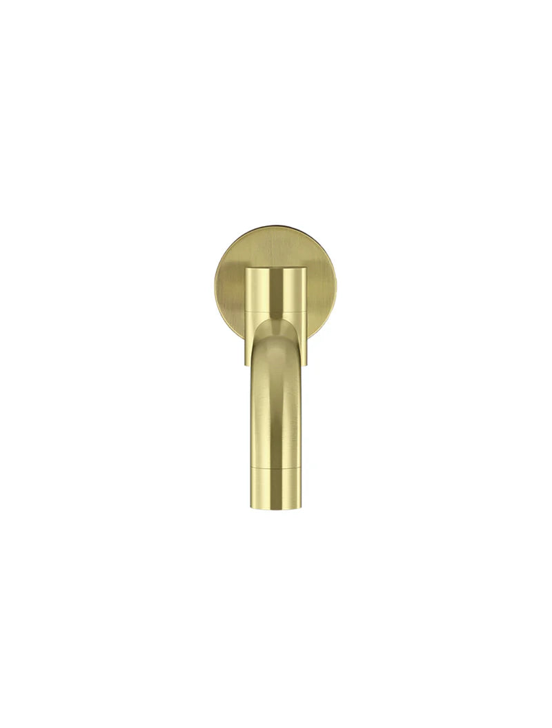 Meir Round Swivel Wall Spout - Various Colour Finishes