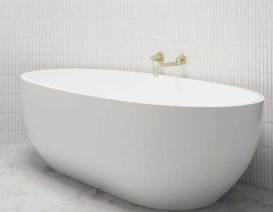 Meir Round Swivel Wall Spout - Various Colour Finishes