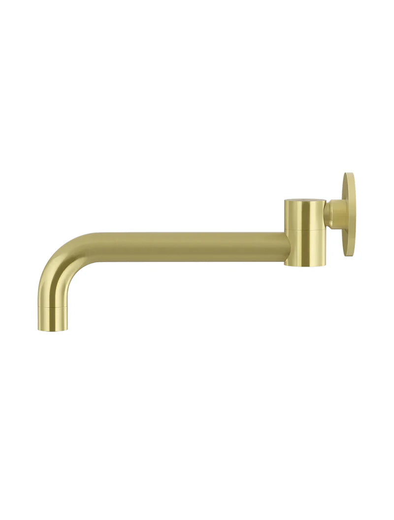 Meir Round Swivel Wall Spout - Various Colour Finishes