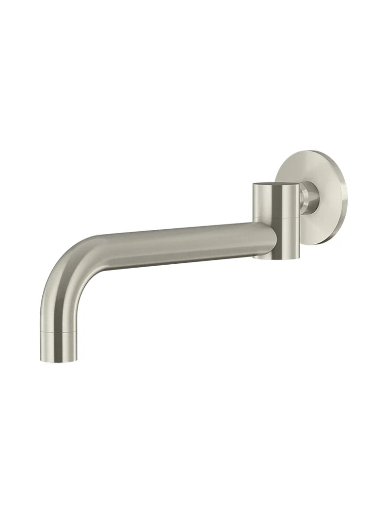 Meir Round Swivel Wall Spout - Various Colour Finishes