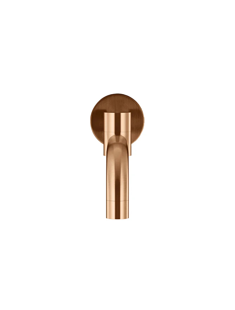 Meir Round Swivel Wall Spout - Various Colour Finishes
