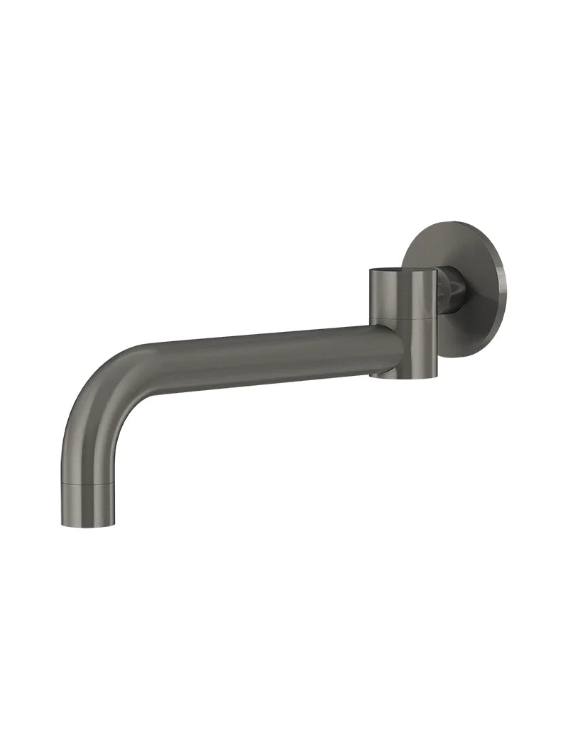 Meir Round Swivel Wall Spout - Various Colour Finishes