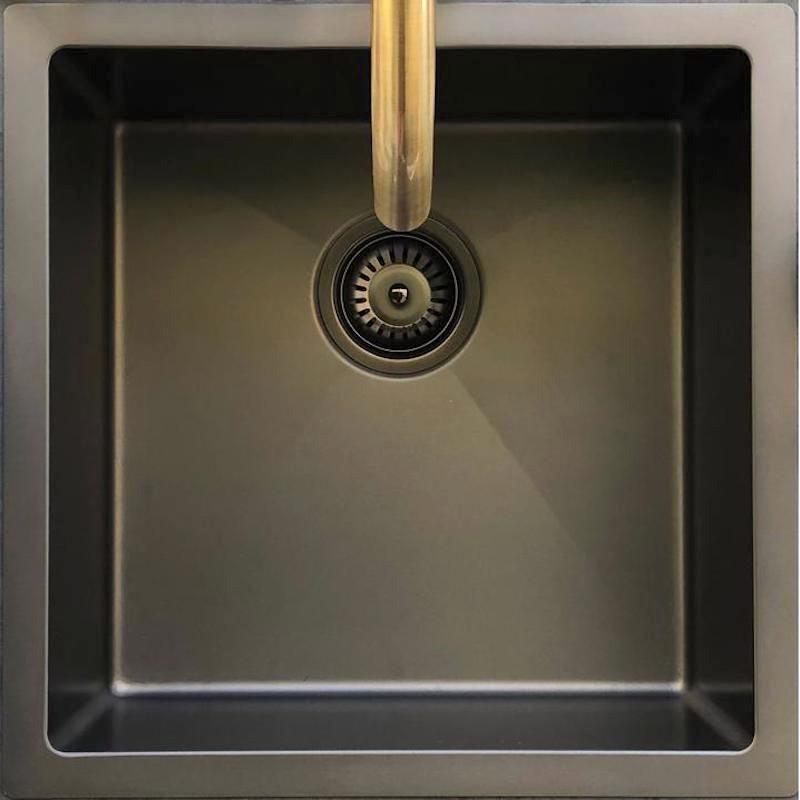 Meir Lavello Sink Strainer and Waste Plug Basket with Stopper - 3 Colour Finishes