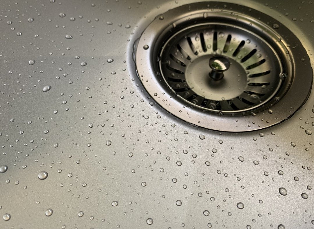 Meir Lavello Sink Strainer and Waste Plug Basket with Stopper - 3 Colour Finishes